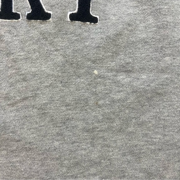 Escada Sport Vintage Bicolor Big Logo 1/4 Zip Hoodie Sweatshirt Activewear L - Picture 17 of 17